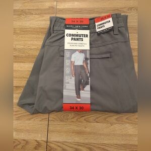 Marc New York Charcoal Commuter Pants 34X30